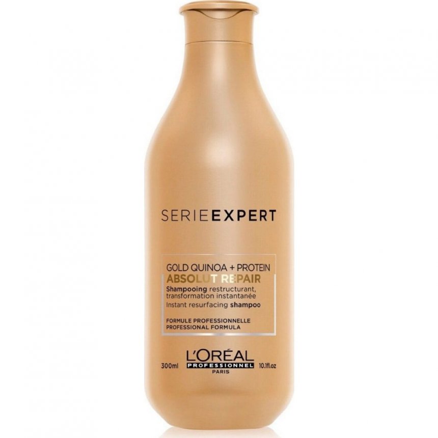L'Oreal Serie Expert Absolut Repair Gold Quinoa & Protein Shampoo 300ml